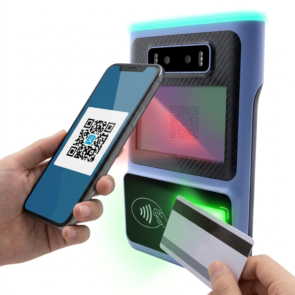 Dual Payment Validation: High-Speed 2D QR Code & Contactless NFC - Ã¥âºÂ¾Ã§â°â¡Ã¥Âºâ/GC111