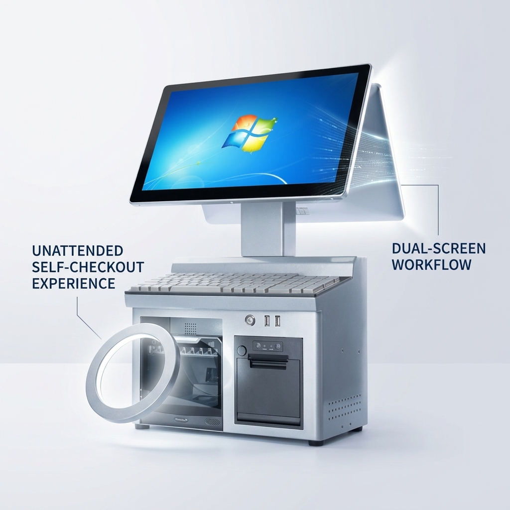 Unattended Self-Checkout Experience / Dual Screen Workflow - Ã¥âºÂ¾Ã§â°â¡Ã¥Âºâ/GC197-en