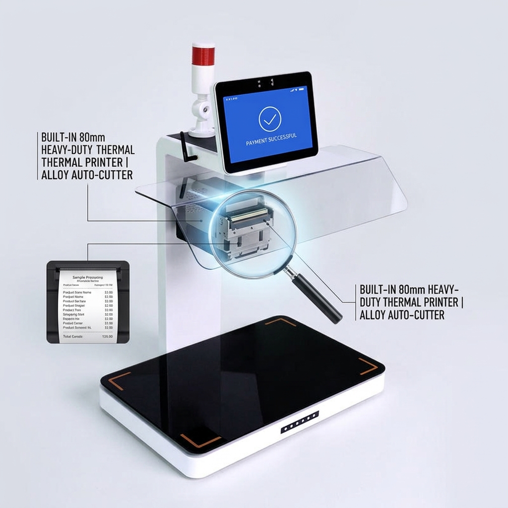Built-in 80mm Heavy-Duty Thermal Printer with Alloy Auto-Cutter - Ã¥âºÂ¾Ã§â°â¡Ã¥Âºâ/180-en